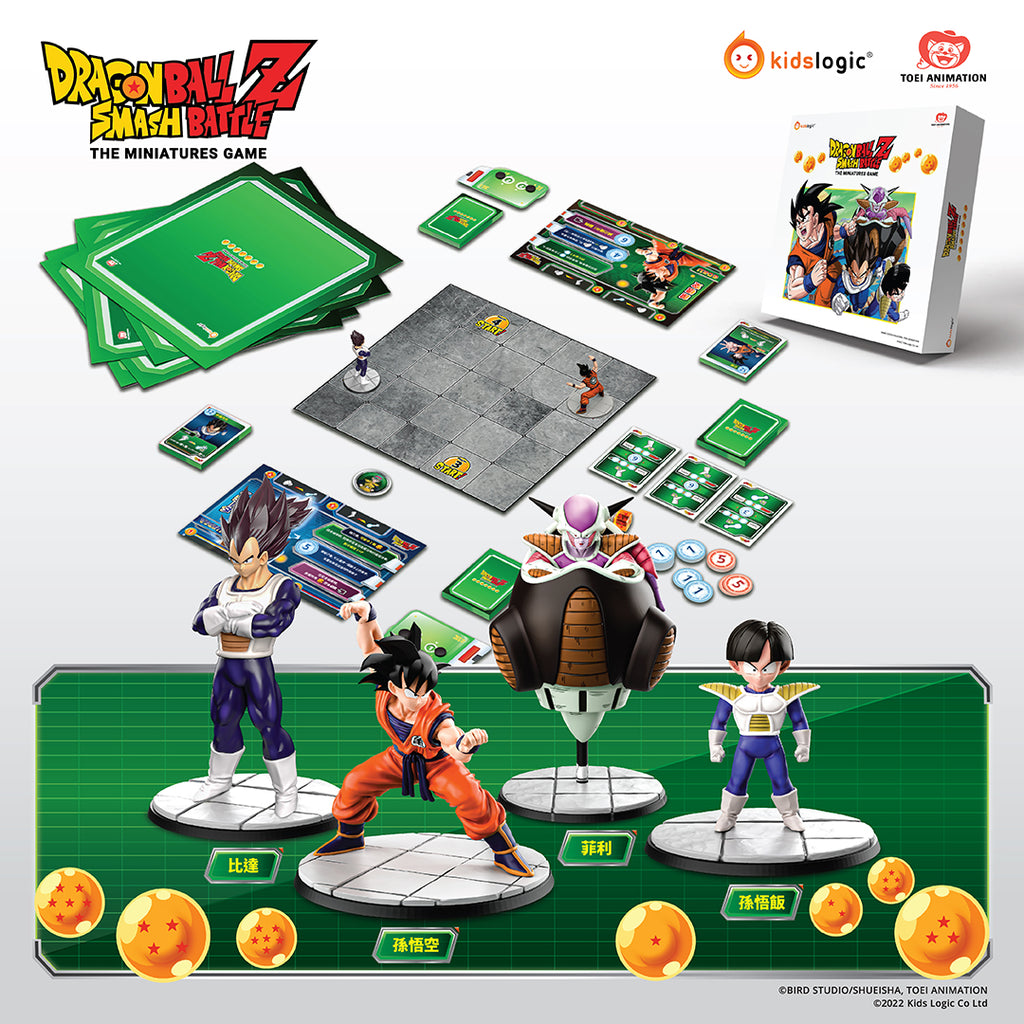 龍珠Z Dragon Ball Z 破裂激戰 微縮模型戰棋 (Chinese Ver)