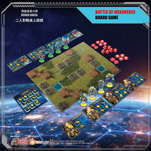 Battle of Mekaverse, the board game, Eng Version by Reiner Knizia