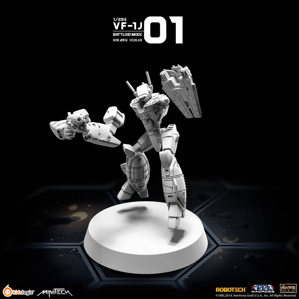MT01 1/285 Macross Valkyrie VF1J Battloid Mode (Hikaru Ver)