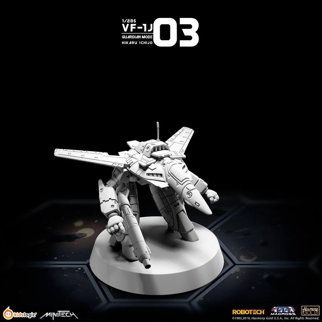 MT03 1/285 Macross VF1J Guardian Mode Miniature (Hikaru Ver)