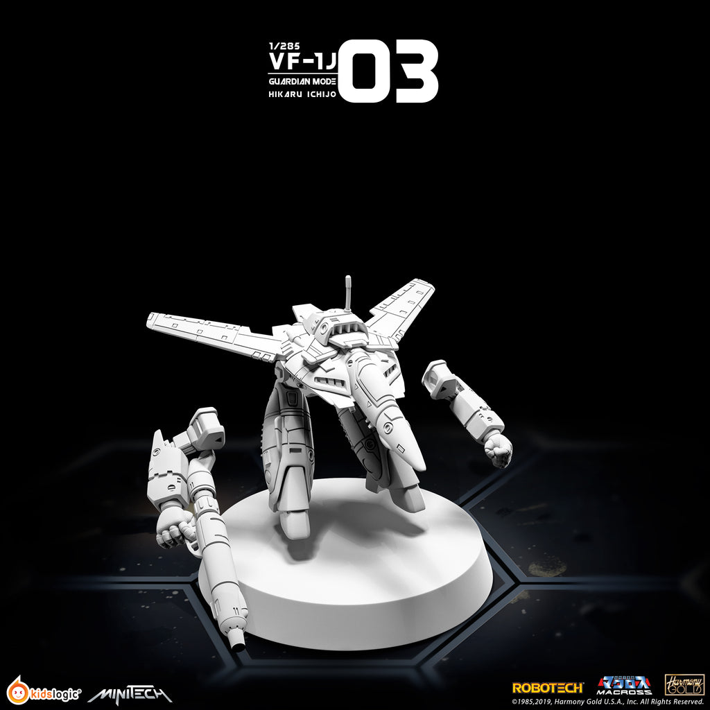 MT03 1/285 Macross VF1J Guardian Mode Miniature (Hikaru Ver)