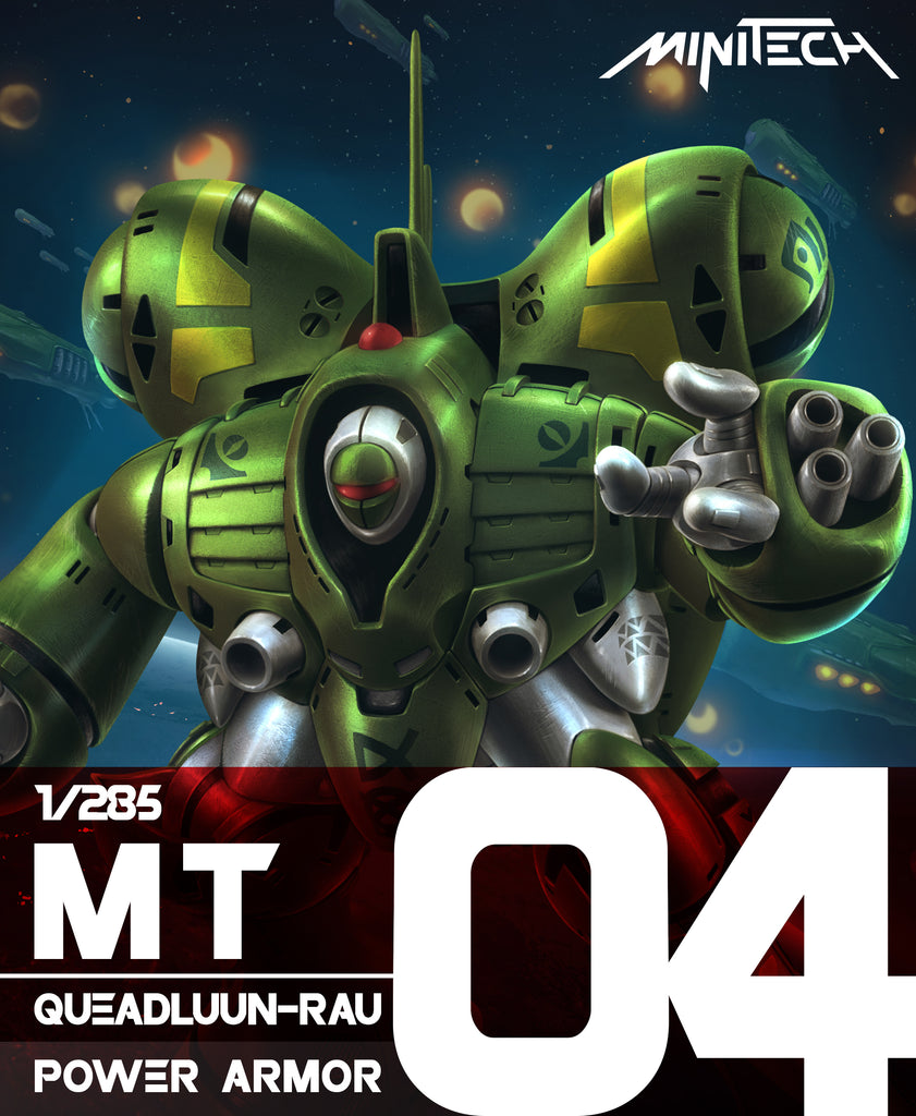 MT04 1/285 Robotech Macross Queadluun-Rau Power Armor