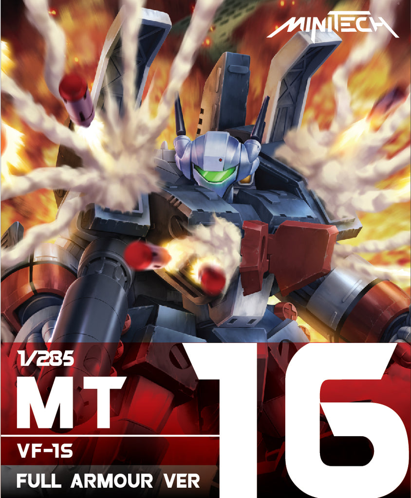 MT16 1/285 Veritech VF-1S Full Armoured Version