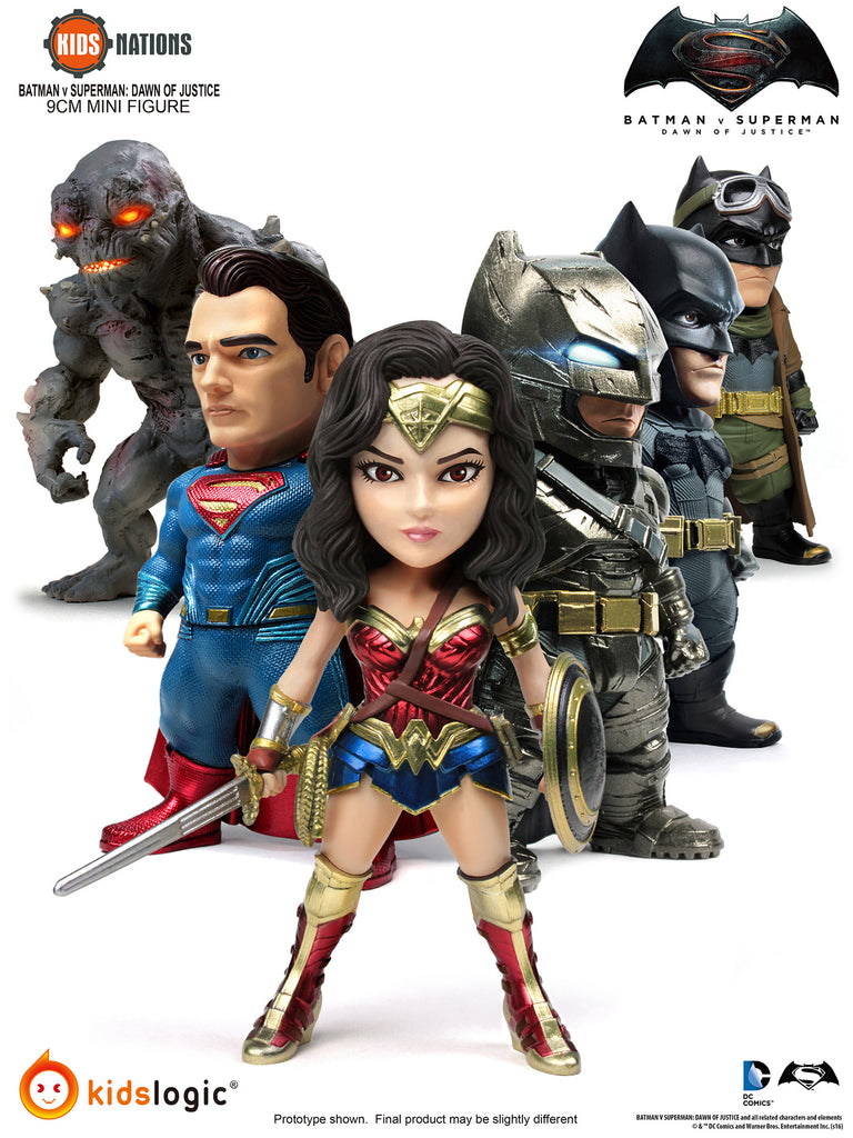 Kids Nations DC01+DC02 Batman V Superman Combo Set (box of 6 figurines)
