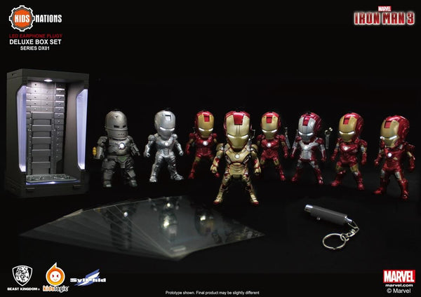 KN DX01, Iron Man Earphone Plug Deluxe set – KIDS LOGIC