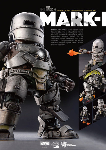 EAA-003 Iron Man Mark I, Iron Man 3 movie – KIDS LOGIC