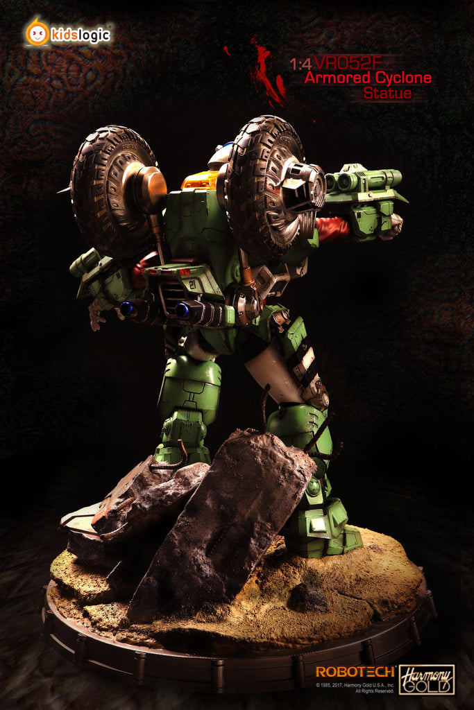 ST02 1:4 Robotech Armor Cyclone VR052F Scott Bernard statue (FREE SHIPPING TO US)