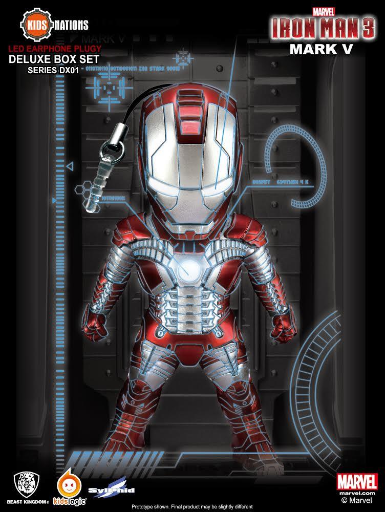KN DX01, Iron Man Earphone Plug Deluxe set