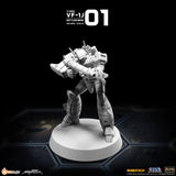 MT01 1/285 Macross Valkyrie VF1J Battloid Mode (Hikaru Ver)