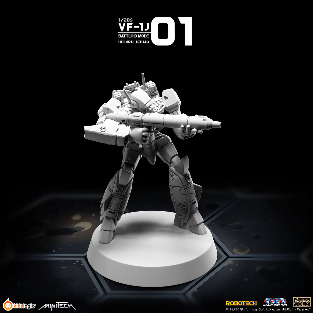 MT01 1/285 Macross Valkyrie VF1J Battloid Mode (Hikaru Ver)