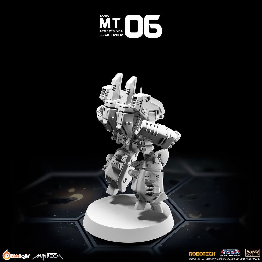 MT06 1/285 Robotech Macross Armored VF-1J Hikaru Ichijo Version.