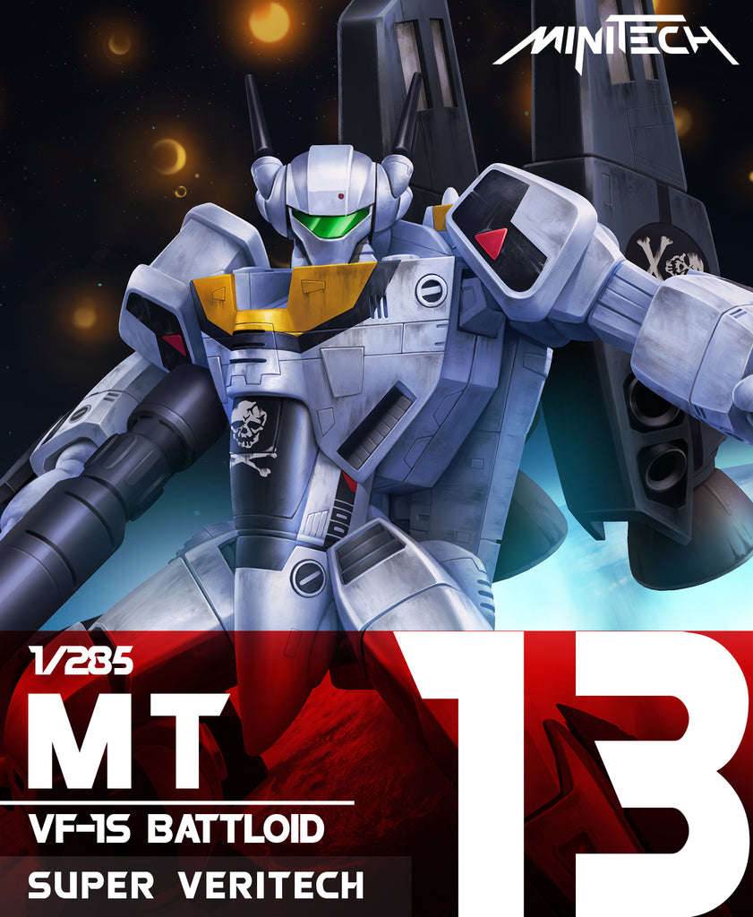 MT13 1/285 Robotech Macross VF-1S Super Veritech Battloid Mode
