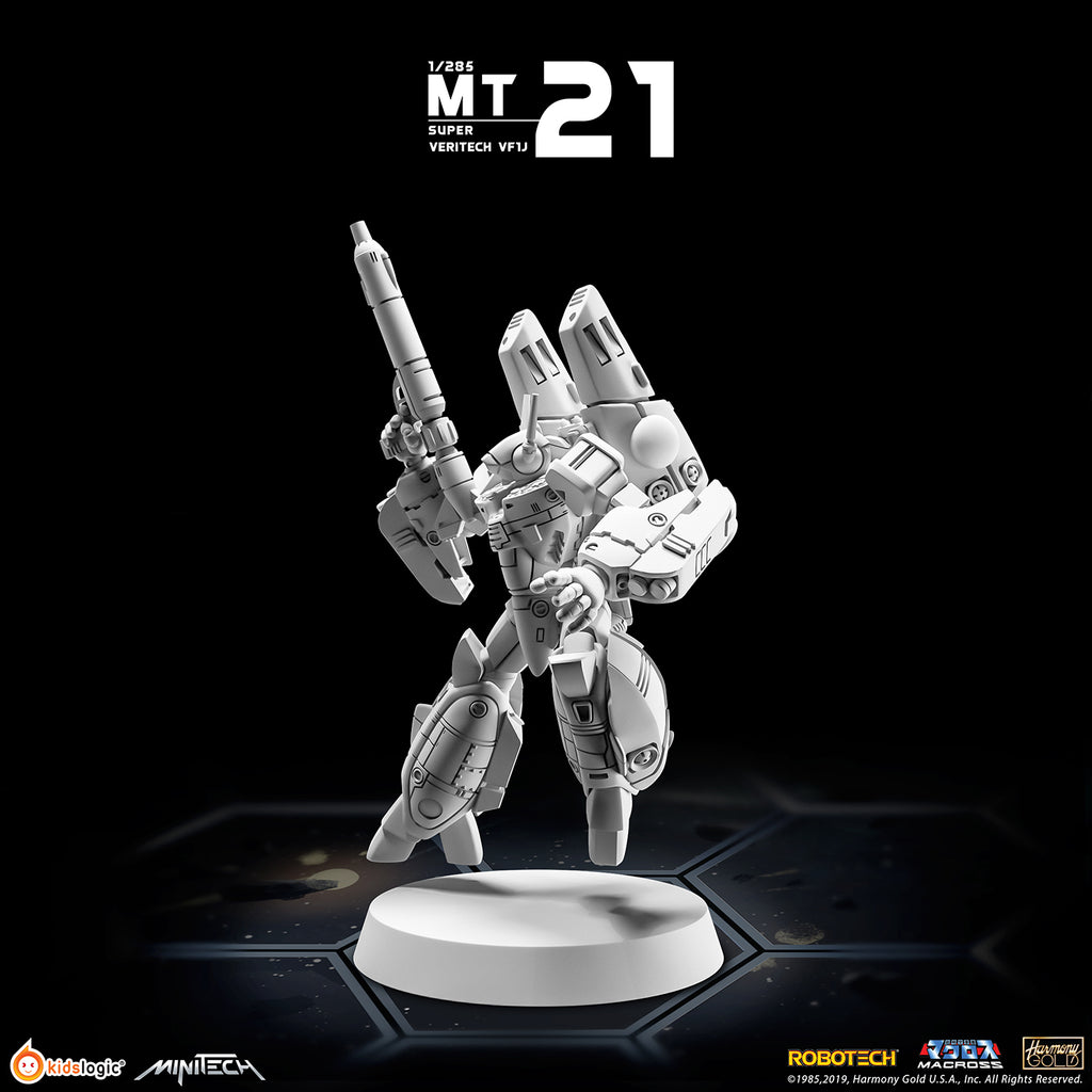 MT21 1/285 Robotech Macross Super Veritech VF1J Battloid Mode