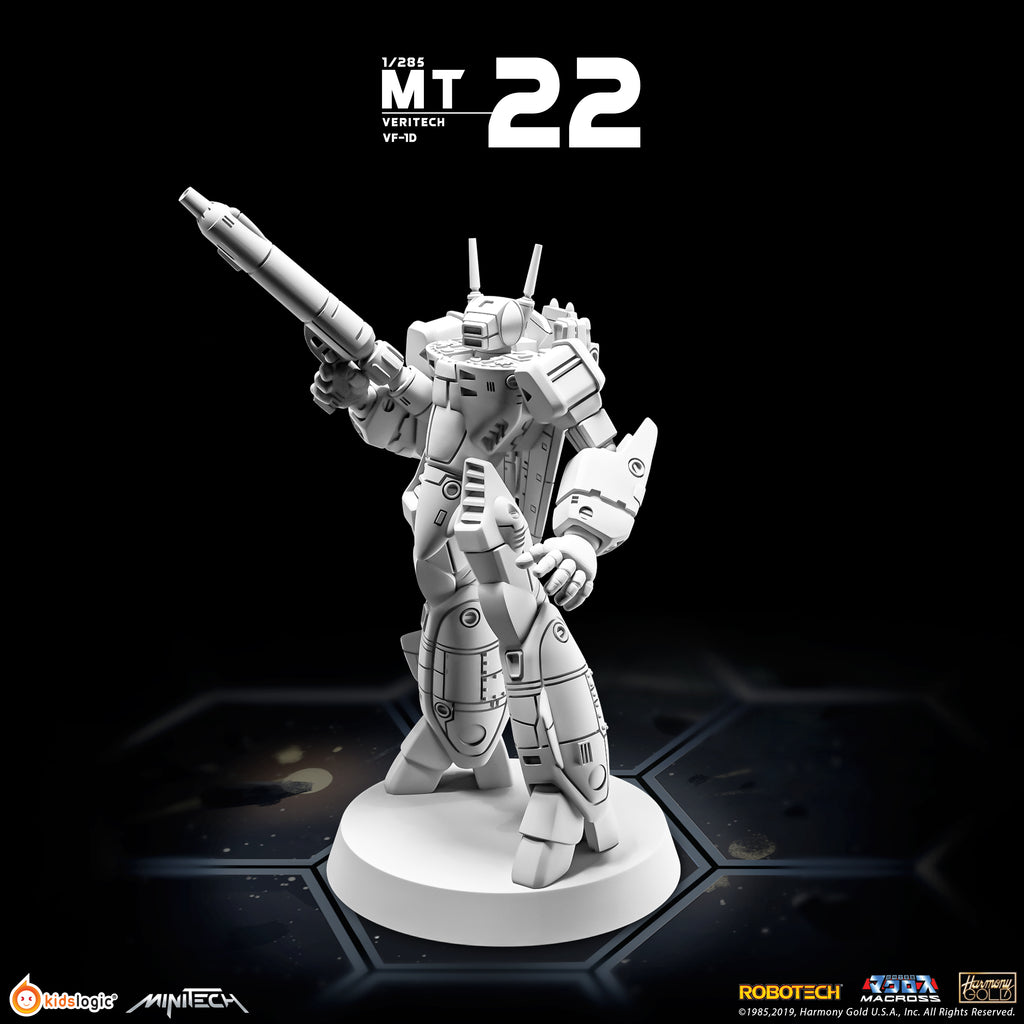 MT22 1/285 Robotech Macross Veritech VF-1D Battloid Mode