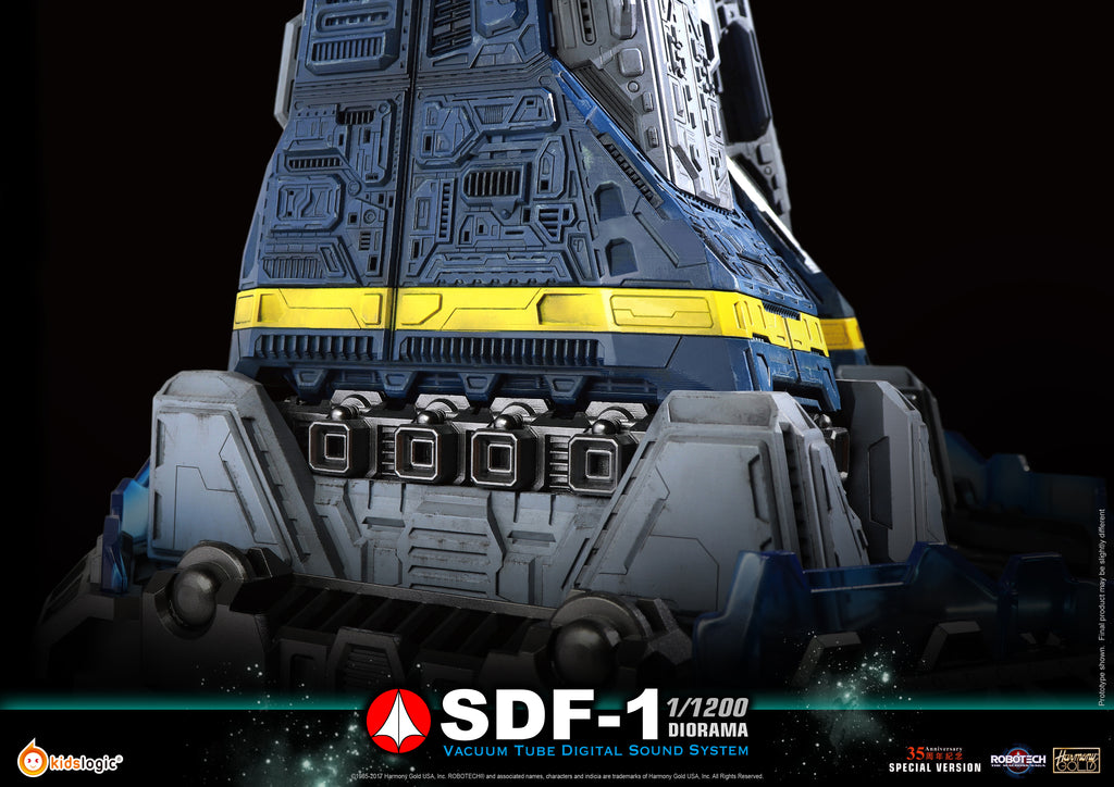 ST03 1:1200 Robotech SDF-1 Macross, Diorama Vacuum Tube Digital Sound System (Price: USD2150, Deposit: USD640)