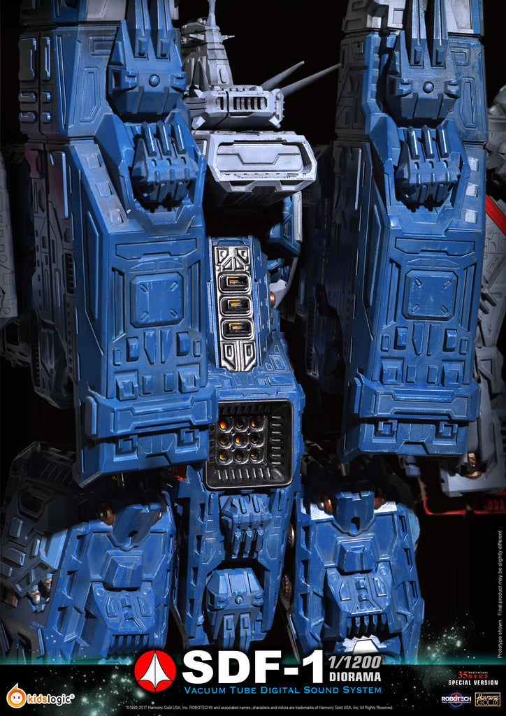 ST03 1:1200 Robotech SDF-1 Macross, Diorama Vacuum Tube Digital Sound System (Price: USD2150, Deposit: USD640)