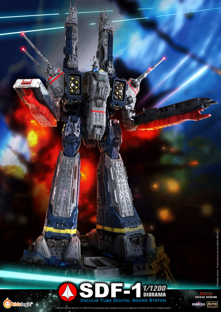 ST03 1:1200 Robotech SDF-1 Macross, Diorama Vacuum Tube Digital Sound System (Price: USD2150, Deposit: USD640)