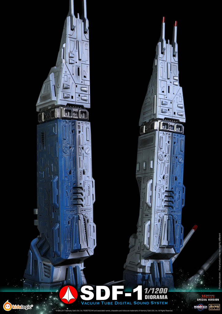 ST03 1:1200 Robotech SDF-1 Macross, Diorama Vacuum Tube Digital Sound System (Price: USD2150, Deposit: USD640)