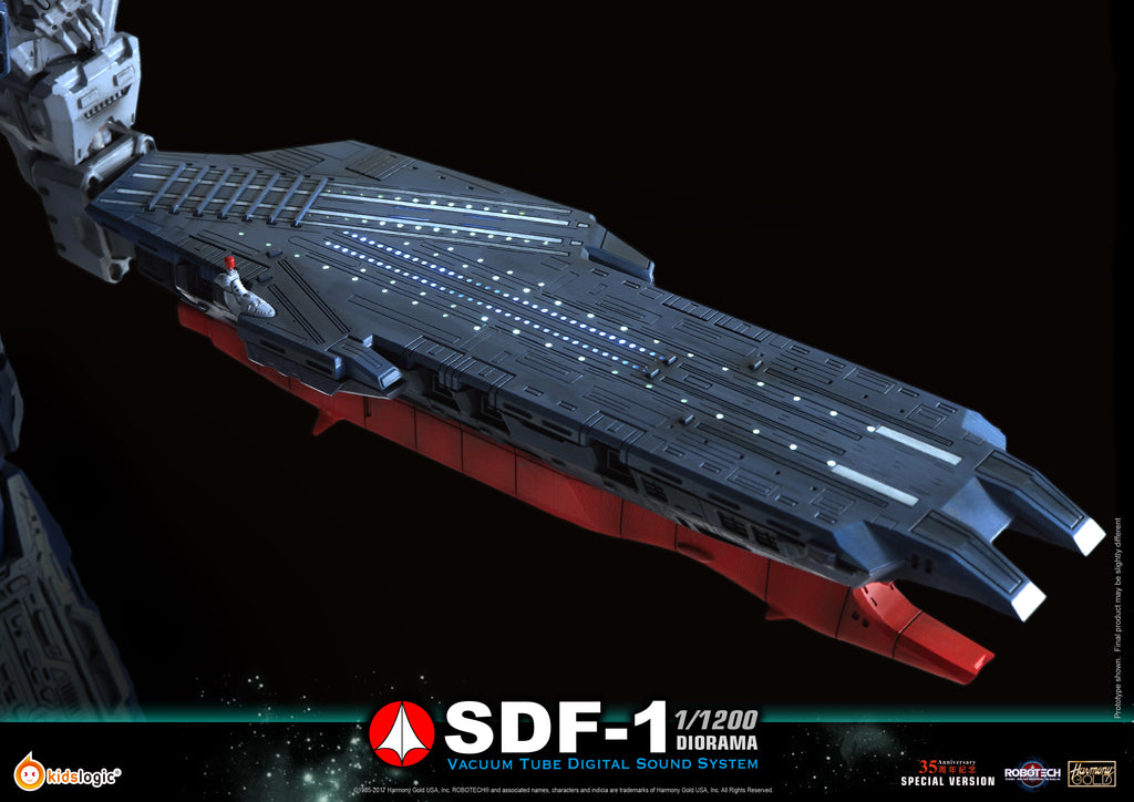 ST03 1:1200 Robotech SDF-1 Macross, Diorama Vacuum Tube Digital Sound System (Price: USD2150, Deposit: USD640)