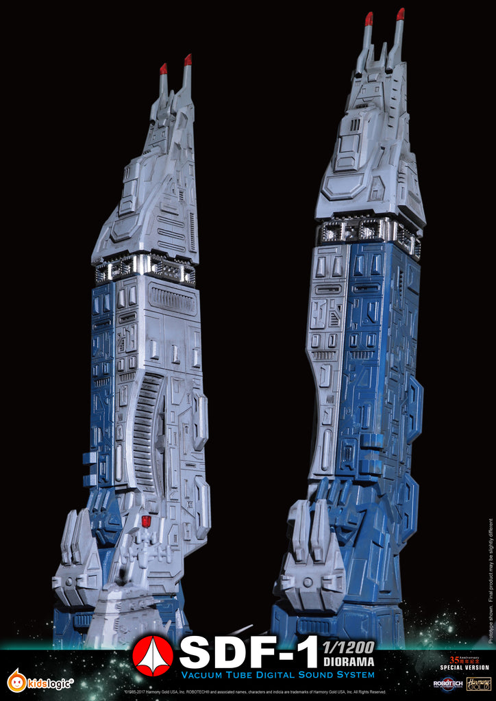 ST03 1:1200 Robotech SDF-1 Macross, Diorama Vacuum Tube Digital Sound System (Price: USD2150, Deposit: USD640)