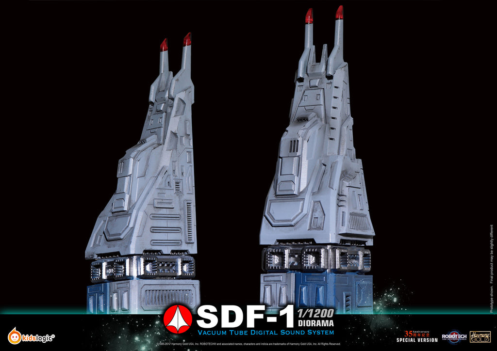 ST03 1:1200 Robotech SDF-1 Macross, Diorama Vacuum Tube Digital Sound System (Price: USD2150, Deposit: USD640)