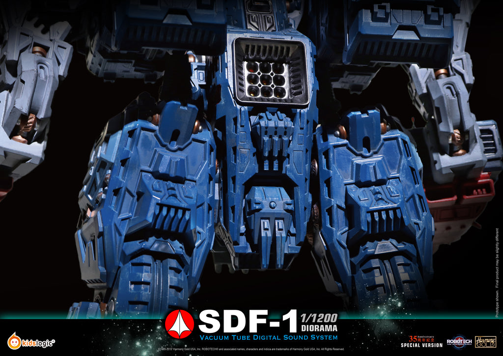 ST03 1:1200 Robotech SDF-1 Macross, Diorama Vacuum Tube Digital Sound System (Price: USD2150, Deposit: USD640)