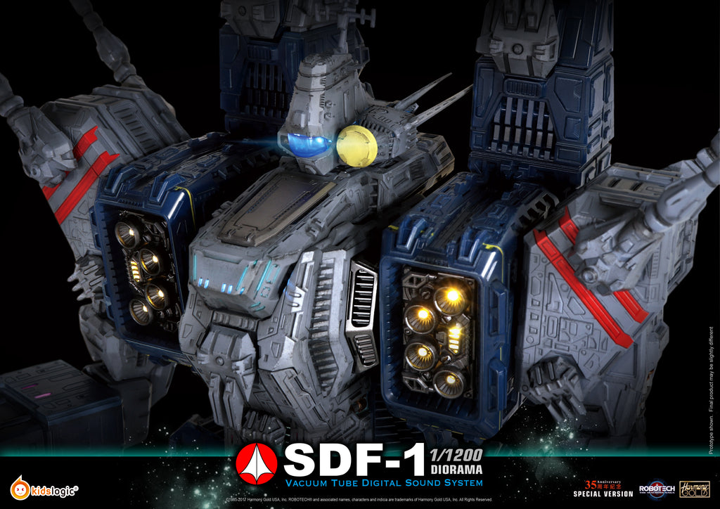 ST03 1:1200 Robotech SDF-1 Macross, Diorama Vacuum Tube Digital Sound System (Price: USD2150, Deposit: USD640)