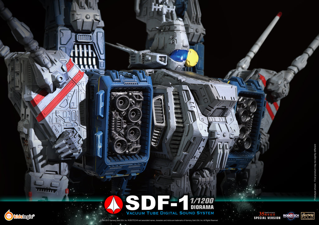 ST03 1:1200 Robotech SDF-1 Macross, Diorama Vacuum Tube Digital Sound System (Price: USD2150, Deposit: USD640)