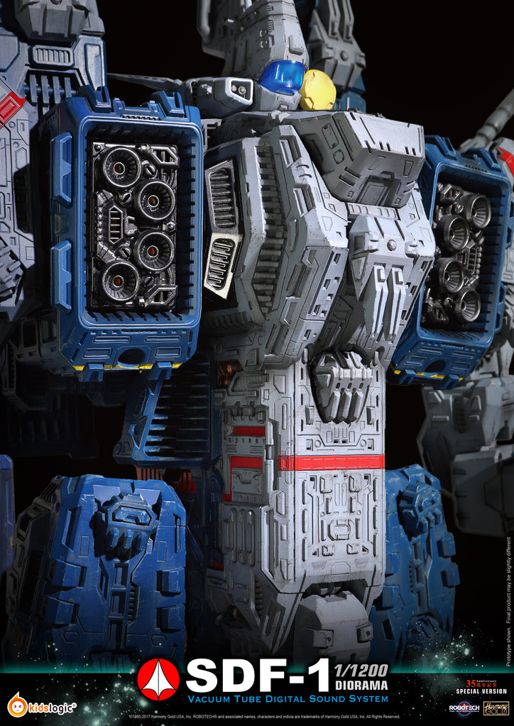 ST03 1:1200 Robotech SDF-1 Macross, Diorama Vacuum Tube Digital Sound System (Price: USD2150, Deposit: USD640)