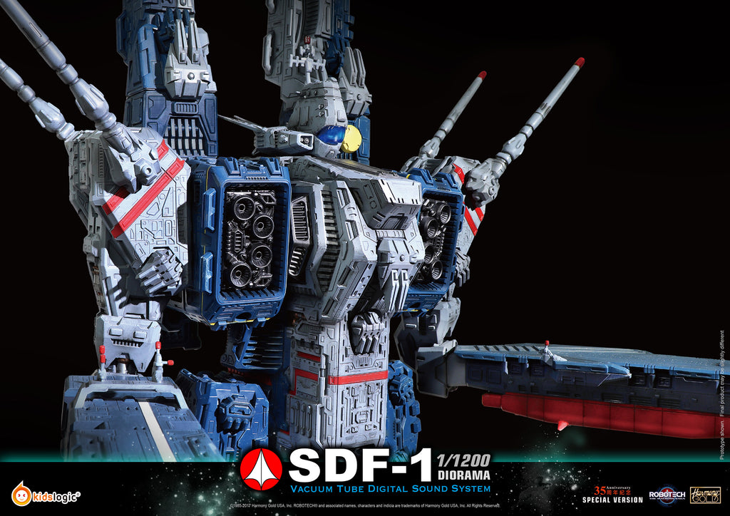 ST03 1:1200 Robotech SDF-1 Macross, Diorama Vacuum Tube Digital Sound System (Price: USD2150, Deposit: USD640)
