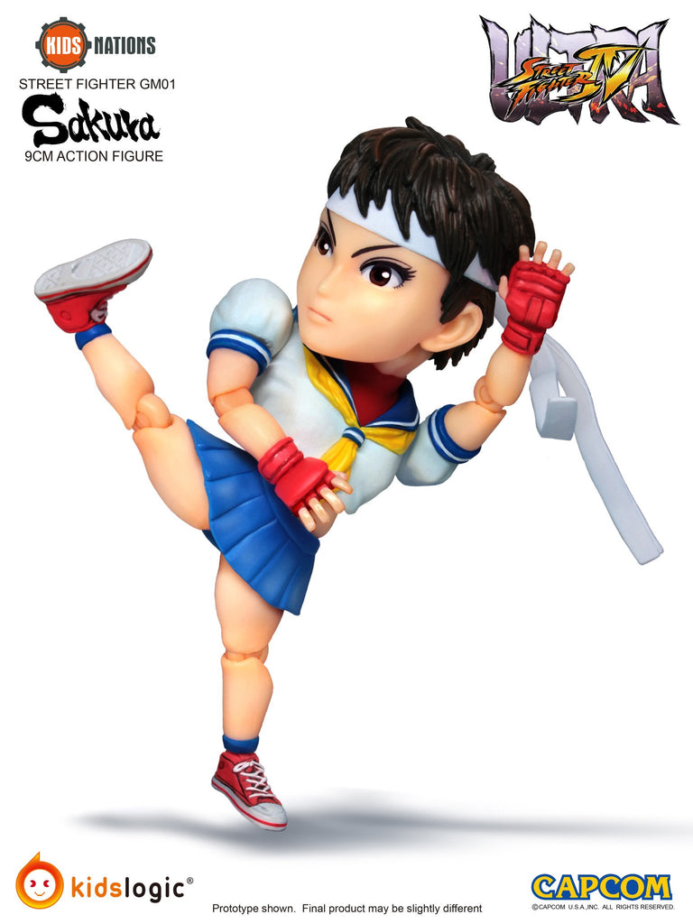 Kids Nations GM01, Ryu & Sakura, Street Fighter, Set of 2