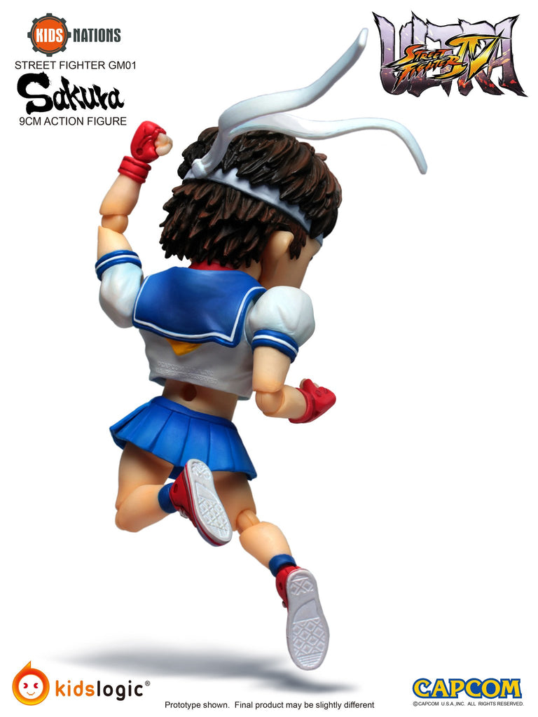 Kids Nations GM01, Ryu & Sakura, Street Fighter, Set of 2