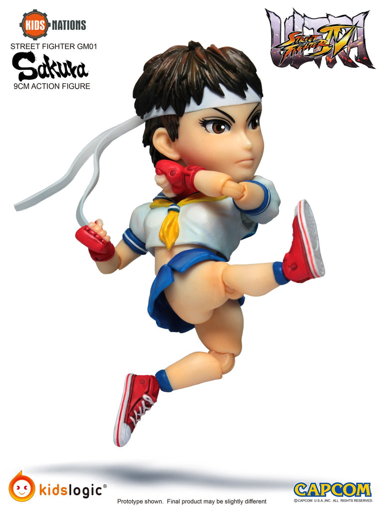 Kids Nations GM01, Ryu & Sakura, Street Fighter, Set of 2