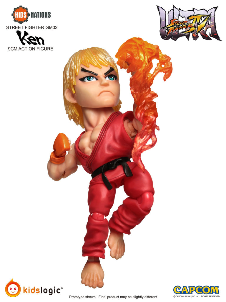 KN GM02, Ken & FeiLong, Street Fighter, Set of 2