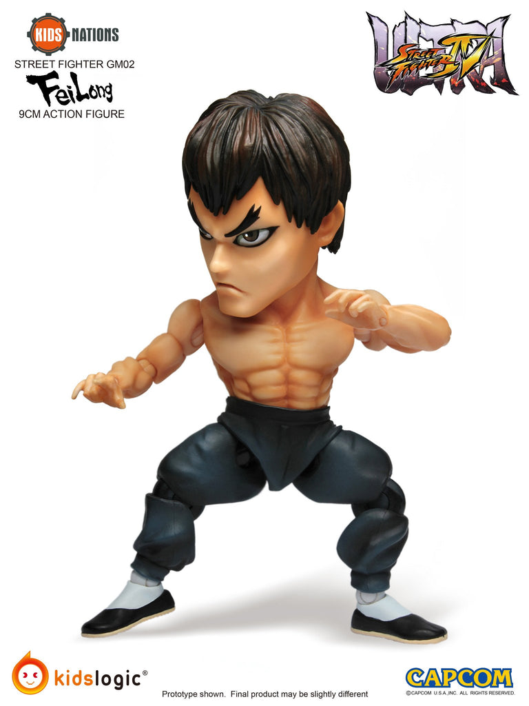 KN GM02, Ken & FeiLong, Street Fighter, Set of 2