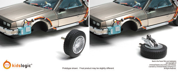 Back to the future Time Machine - DeLorean, Magnetic Levitating Version – KIDS  LOGIC ONLINE STORE